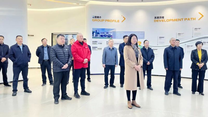 河南省政協(xié)副主席霍金花一行蒞臨旭瑞集團參觀調(diào)研！